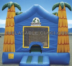 T2-1440 Junglethema opblaasbare trampoline