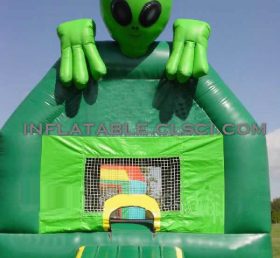 T2-1688 Aliens opblaasbare trampoline