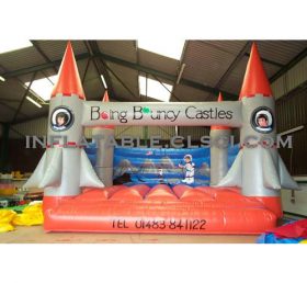 T2-2111 Rocket opblaasbare trampoline