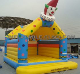 T2-2540 Clown opblaasbare trampoline