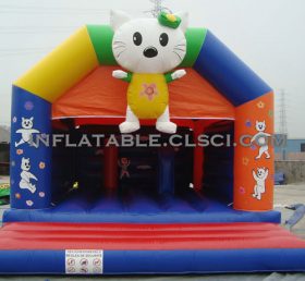 T2-2550 Hello Kitty opblaasbare trampoline