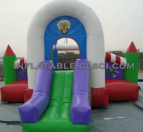 T2-2612 Happy Sheep Opblaasbare trampoline