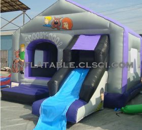 T2-2645 Scooby by opblaasbare trampoline