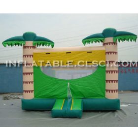 T2-2714 Junglethema opblaasbare trampoline