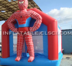 T2-2742 Spider-Man Super Hero Opblaasbare trampoline