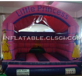 T2-2864 Prinses opblaasbare trampoline