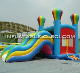 T2-2908 Balloon opblaasbare trampoline