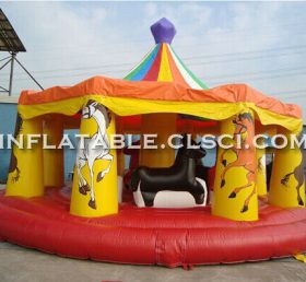 T2-2910 Circus opblaasbare trampoline