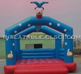 T2-2940 Happy Clown opblaasbare trampoline