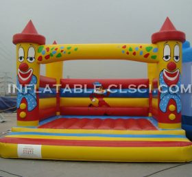 T2-2947 Happy Clown opblaasbare trampoline