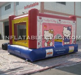 T2-2979 Hello Kitty opblaasbare trampoline