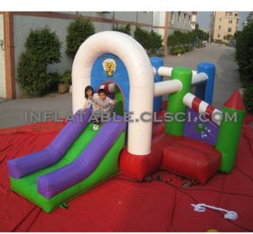 T2-3069 Opblaasbare trampoline voor kinderen en volwassenen
