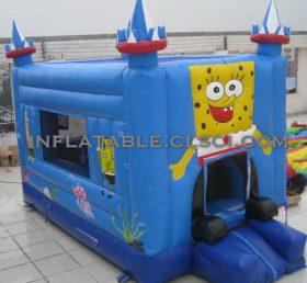 T2-3099 SpongeBob springt van het kasteel
