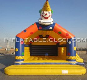 T2-370 Clown opblaasbare trampoline