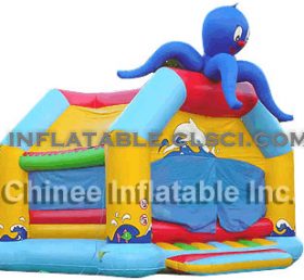 T2-373 Octopus opblaasbare trampoline