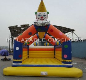 T2-405 Happy Clown opblaasbare trampoline
