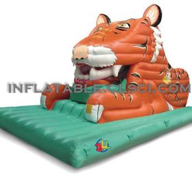 T2-415 Tiger opblaasbare trampoline