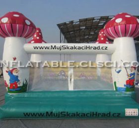T2-541 Paddestoel opblaasbare trampoline