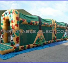 T2-793 Opblaasbare trampoline hindernisbaan