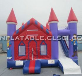 T2-860 Castle opblaasbare trampoline