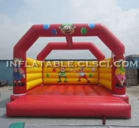 T2-942 Clown opblaasbare trampoline