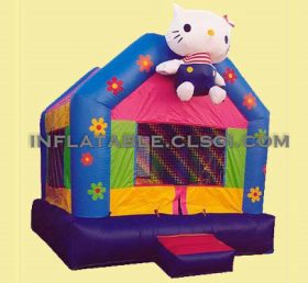 T2-959 Hello Kitty opblaasbare trampoline