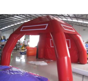 Tent1-318 Rode reclamekoepel opblaasbare tent