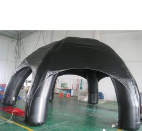 Tent1-321 Zwarte reclamekoepel opblaasbare tent