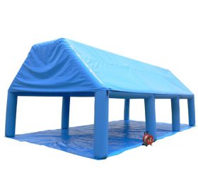 Tent1-455 Blauwe opblaasbare tent