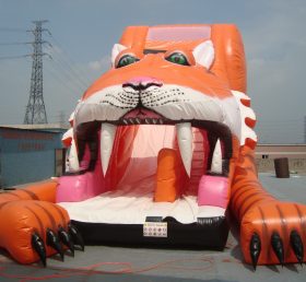 T8-277 Tiger Giant glijbaan kinderfeest