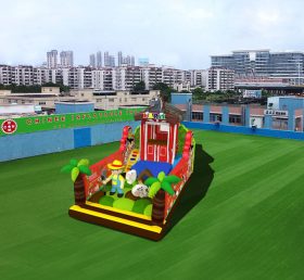 T6-458 Farm gigantische opblaasbare pretpark kindertrampoline speeltuin