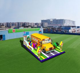 T6-461 Bus gigantische opblaasbare kinderparkgrondspel