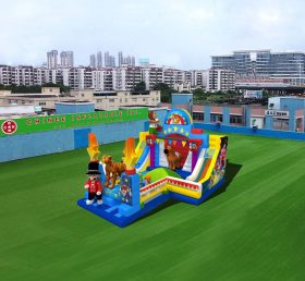 T6-471 Circus gigantische opblaasbaar speelgoed voor kinderen