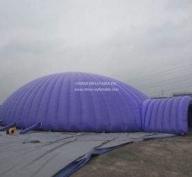 Tent1-501 Gigante paarse opblaasbare tent