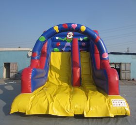 T8-1240 Happy Clown opblaasbare trampoline droge dia