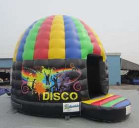 T2-3244 Kleur opblaasbare trampoline