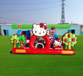 T2-4090 Hello Kitty Children's Town Opblaasbaar Game Park