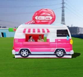 Tent1-4025 Opblaasbare voedselauto-marshmallows