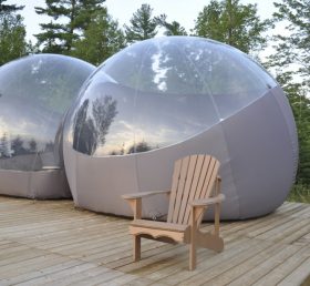 Tent1-5019 Grijze bubbeltent