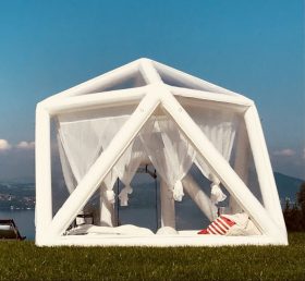 Tent1-5018 Transparante bubble house opblaasbare tent kampeerhuis