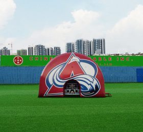 Tent1-4209 Aangepaste opblaasbare markeringsmuur-door de tunnel-hockeytikken