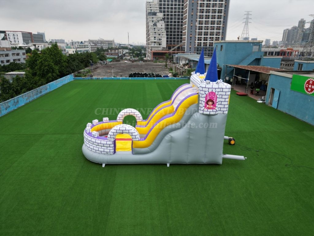 T8-4215 Princess Castle Inflatable Slide