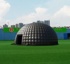 Tent1-4509 Zwarte opblaasbare koepel