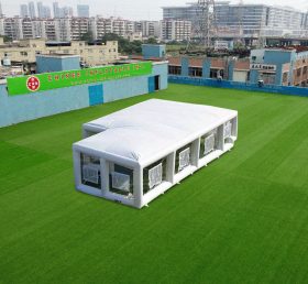 Tent1-4676 Speciale gebouw witte opblaasbare tentoonstellingshal