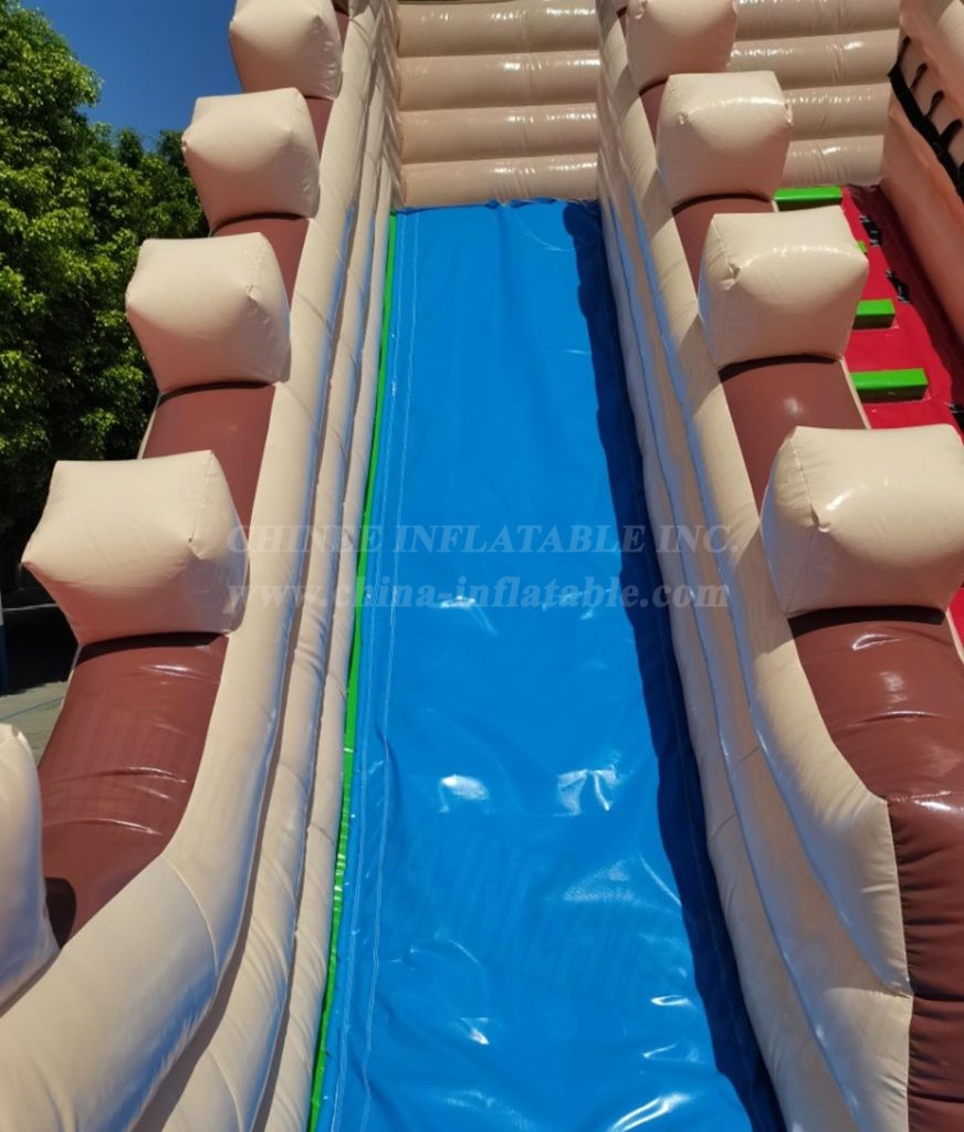 T8-4203 Disney Mickey Mouse Castle Inflatable Slide