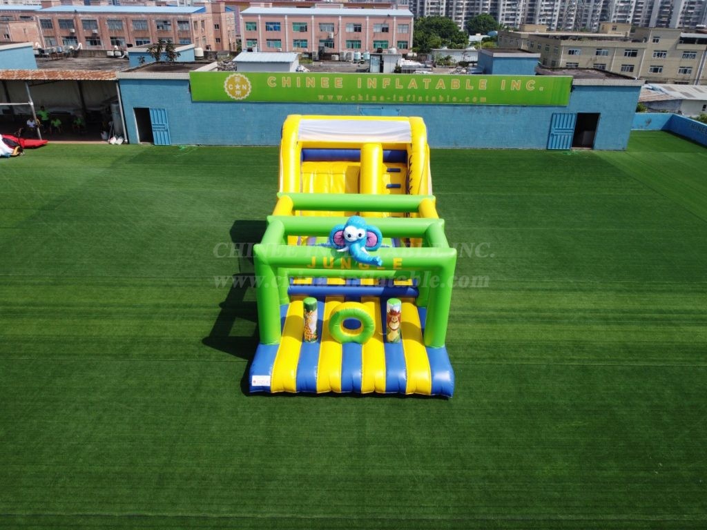 T8-5000 Jungle Slide With Obstacle Courses