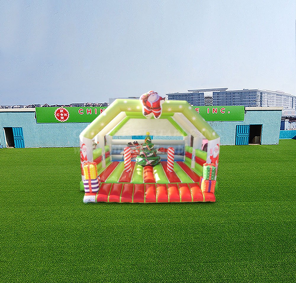 T2-4639 Inflatable Christmas Bounce House
