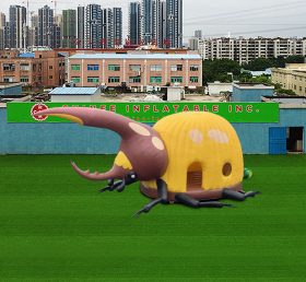 T2-4766 Beetle opblaasbare trampoline