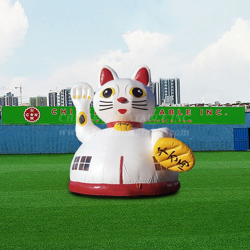 T2-4770 Lucky Cat Dome Bouncer