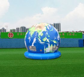 T2-4789 Earth koepel trampoline